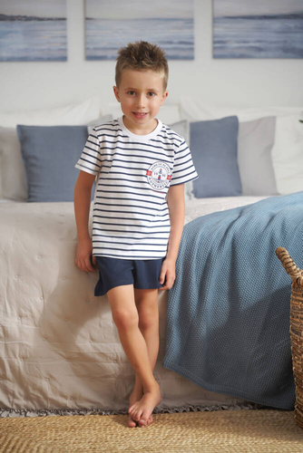 PDU.5352 Piżama dziecięca Unisex Doctor Nap - marine