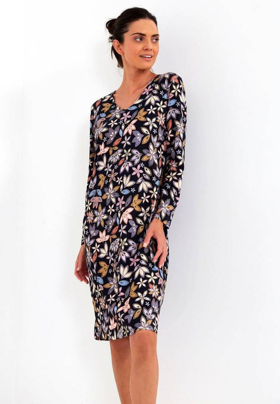 Koszula damska195 CANA - granatowy