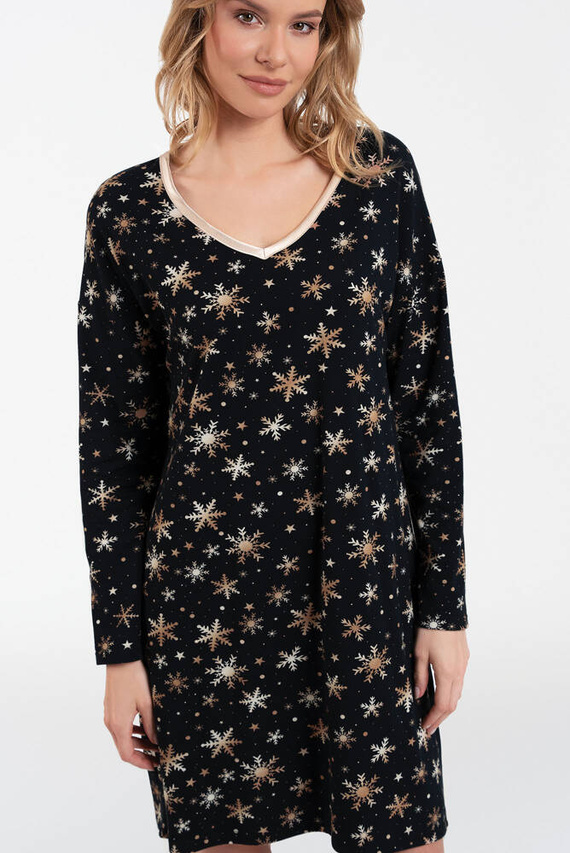 Koszula nocna damska Laponia Italian Fashion - druk