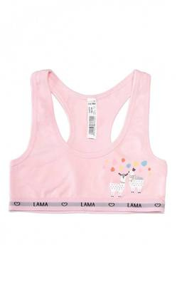 Top dziewczęcy G-575  Lama jasny różowy