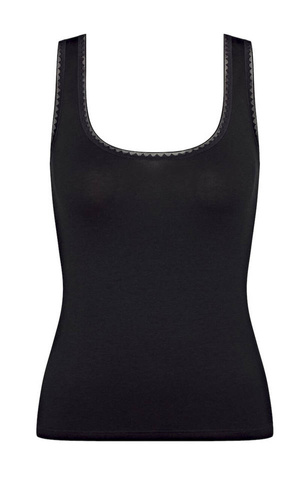 Tank top Koszulka damska Sloggi go - black 