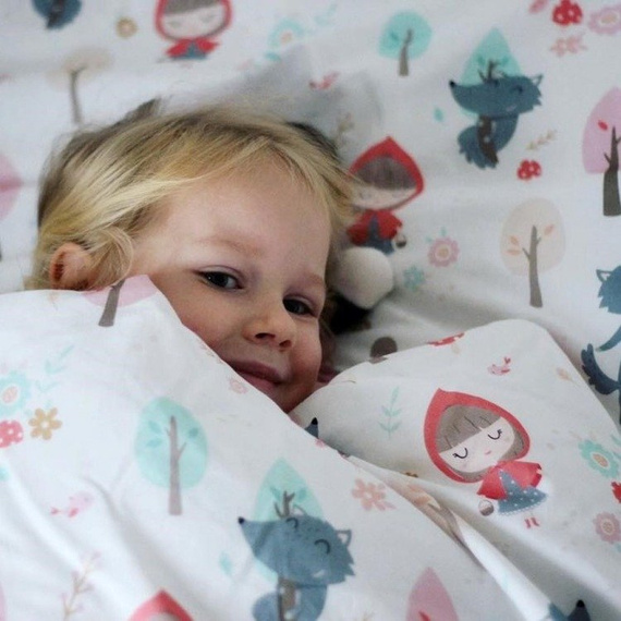 Kocyk Przedszkolaka/Średniaka Sawanna- Velvet Makaszka