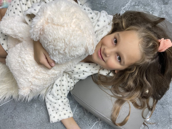 367 Melanie Szlafrok Dziecięcy Forex - ecru