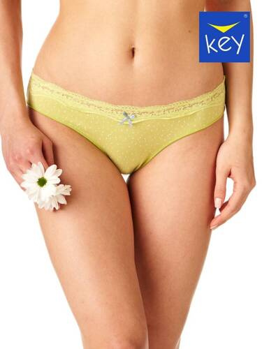 Figi damskie LPR 673 A'2 2-pak Key lemon szary