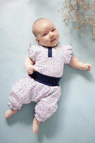 131 Kalinka Body bez rękawów Marija - granat