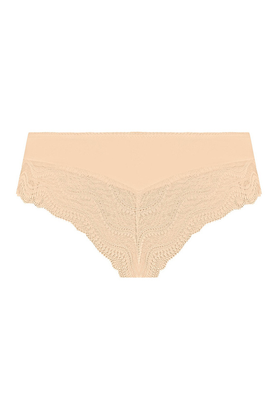 Figi damskie brazyliany Wiki Nipplex beżowy