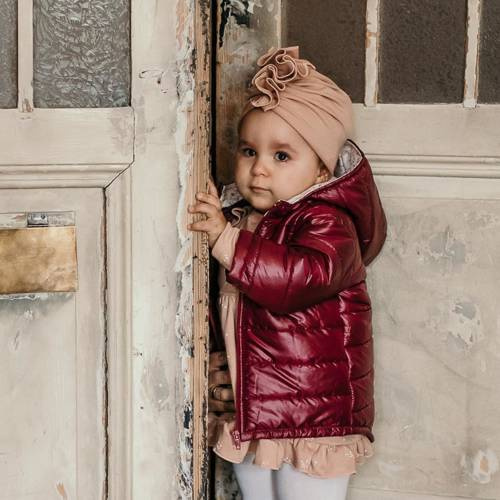 Kurtka dziewczęca rozpinana Bloom Eevi - bordowy