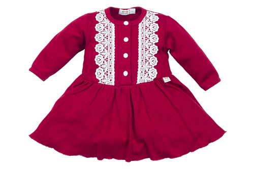 Sukienko-body M174R Merry Cherry Marija - czerwony