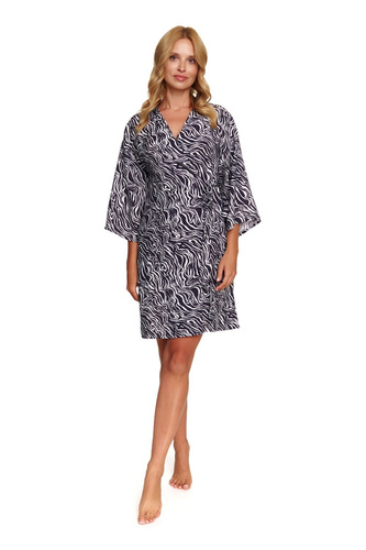 7169 Szlafrok damski Doctor Nap -miami grey 
