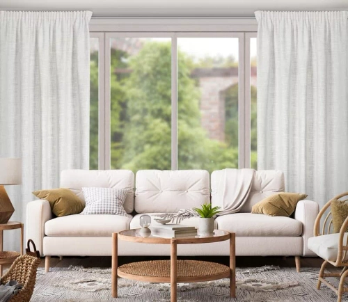 Zasłona na taśmie Rosi Eurofirany srebrny