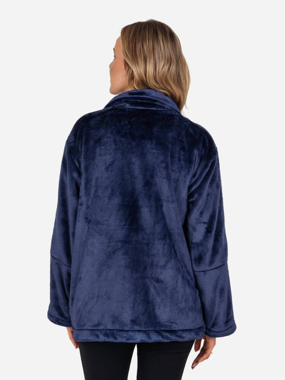Bluza damska polarowa Mira ByShelly - granatowy