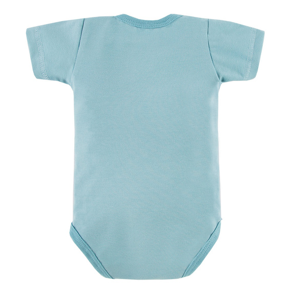 Body rozpinane z krótkim rękawem Sahara Eevi - niebieski