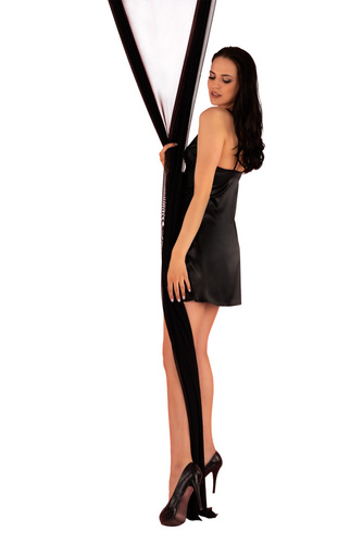 Komplet dwuczęściowy Mirdama Black LC 90519 LivCo Corsetti Fashion - black