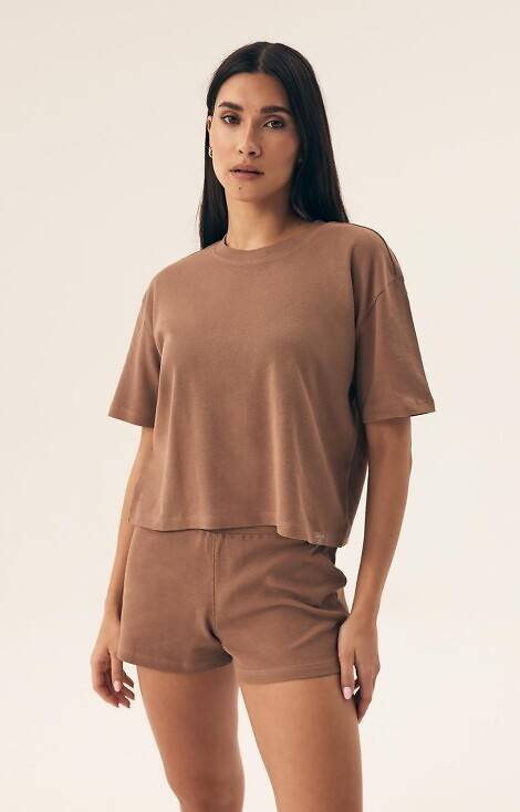 Piżama Damska 42780 Nilsa Henderson - coffee