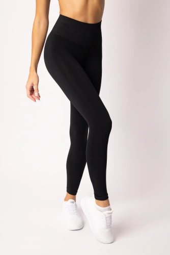 SPAIO Flex Innergy 2.0 czarne– legginsy damskie seamless do aktywności