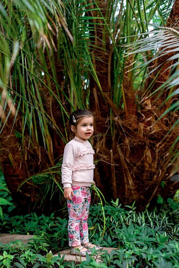 Bluza dresowa "PEONY" Ewa Klucze- róż