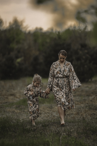 Szlafrok bambusowy Taste of Summer Makaszka