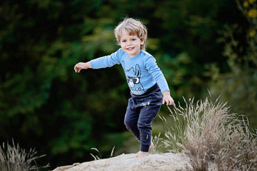 Spodnie niemowlęce "Hello Dude" Makoma grafitowy