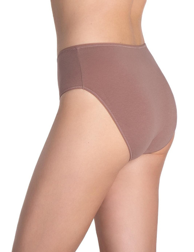 Figi damskie Lama L-120 BI-98 – klasyczne bawełniane bikini, 3 sztuki w zestawie