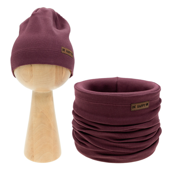 Komplet czapka + komin 141304 Nicol