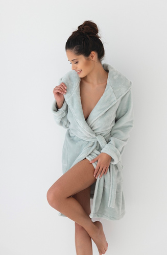 Szlafrok damski Garden Sensis - groszkowy