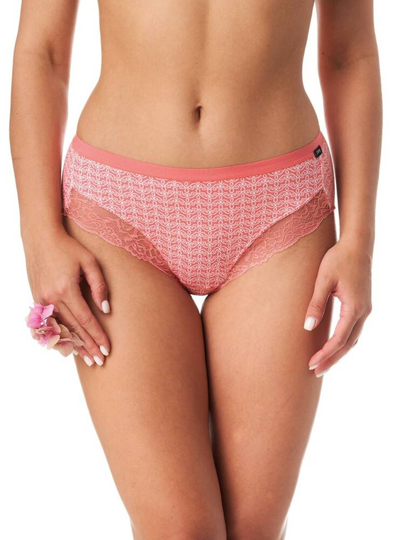 Figi damskie LPC 772 2-pak Key szary koralowy