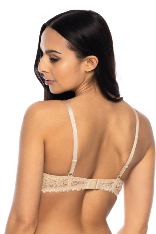Biustonosz Push-up 0155/11/1 Jennifer II Mat - beżowy