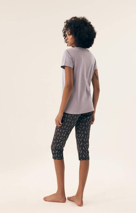 Piżama Damska 42658 Naturaleza Henderson - lawenda