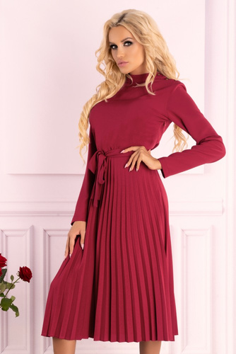 Sukienka damska Hamien 85603 Merribel - wine red 