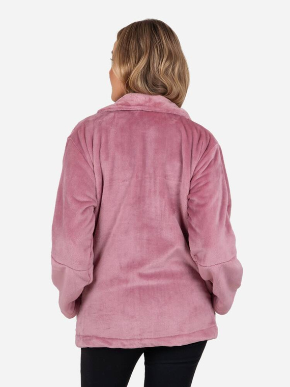 Bluza damska polarowa Mira ByShelly - brudny róż