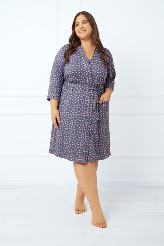 Szlafrok damski Tiana Italian Fashion - druk