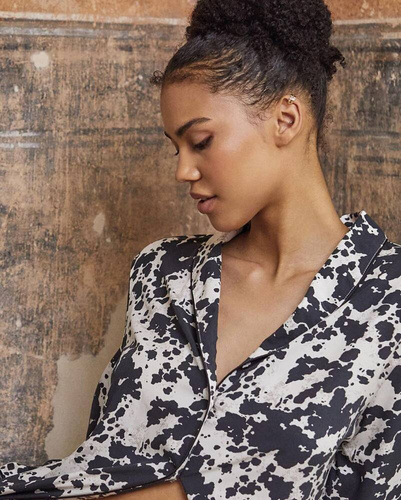 Piżama damska Melody Long Aruelle - multicolor