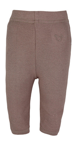 Legginsy bawełniane Koala - brązowy