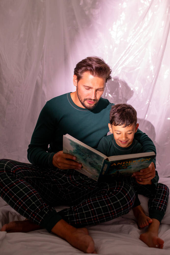 Piżama dla dziecka Fogo Italian Fashion - zielony/druk