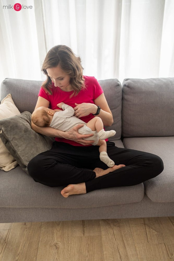 Joggersy spodnie ciążowe Milk&Love czarny