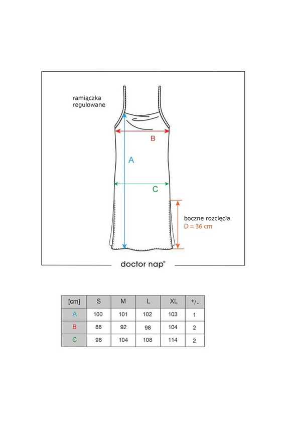 TM.5103 Koszula Nocna Doctor Nap - milk