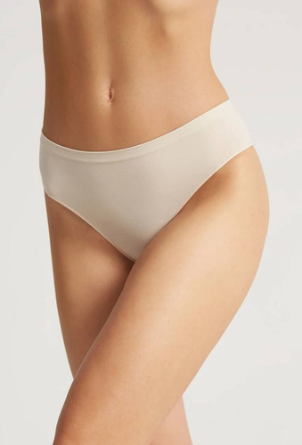 41685 brazylian high sensual skin  Figi Damskie Brazyliany Gatta- light nude beżowy