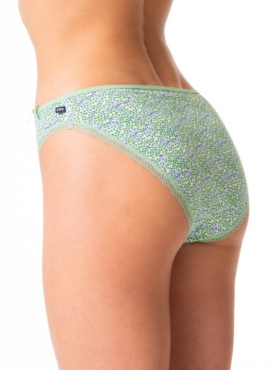 Figi damskie LPR 548 A'2 2-pak Key zielony czerwony