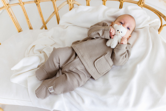 Półśpioch niemowlęcy "Natural Waffel" Makoma stone