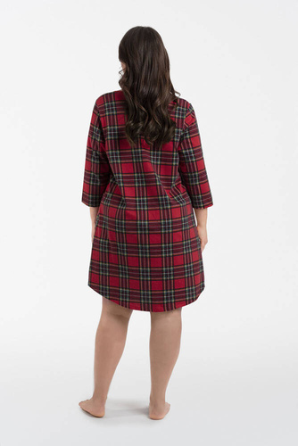 Koszula nocna damska Zorza talian Fashion - druk 