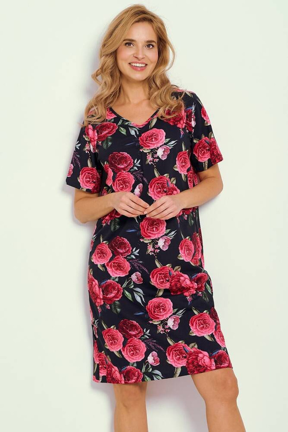 Koszula Damska 3346 Claire Taro -granatowy