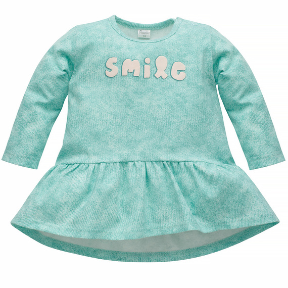 Tunika z długim rękawem Lilian Pinokio - miętowy