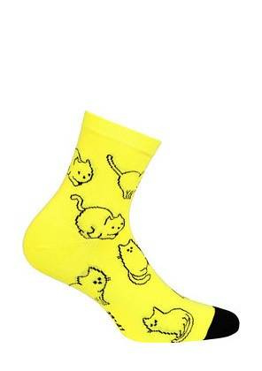 G84.01N Skarpety Damskie wzorowane Gatta 279 purple