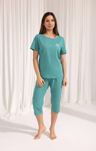 Piżama Damska 692  Regina zielony