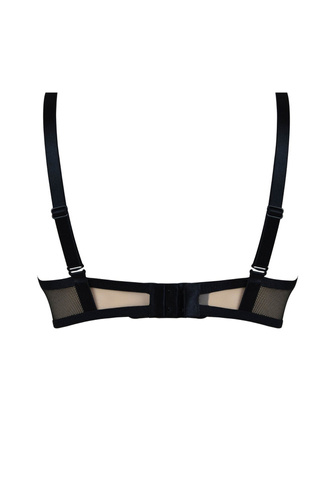 Biustonosz push up 19200 Piano Mediolano czarny