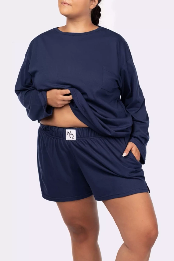 Piżama damska Joy longsleeve Mona navy