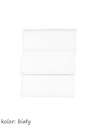 Rajstopy W28.00 Kids bawełniane gładkie - off white/ odc. kremowego