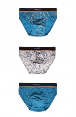 Slipy chłopięce B-510 SD A'3 Lama jeans-szary