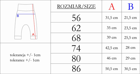 215016 Spodnie niemowlęce Eddy Nicol