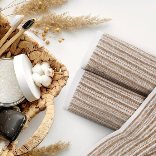 Ręcznik bawełniany Seville Eurofirany krem/beż